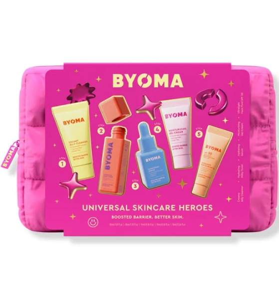 BYOMA Universal Skincare Heroes 5-Piece Kit