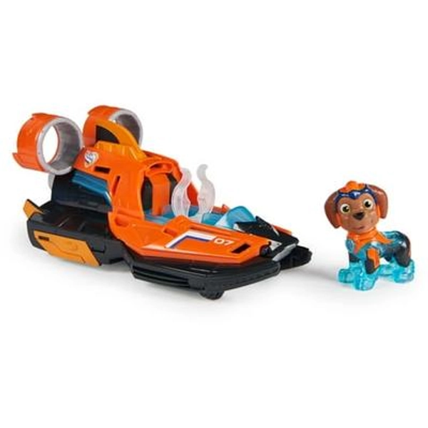 PAW Patrol: The Mighty Movie Jet Boat with Lights Sounds & Zuma Figure Ages 3+
