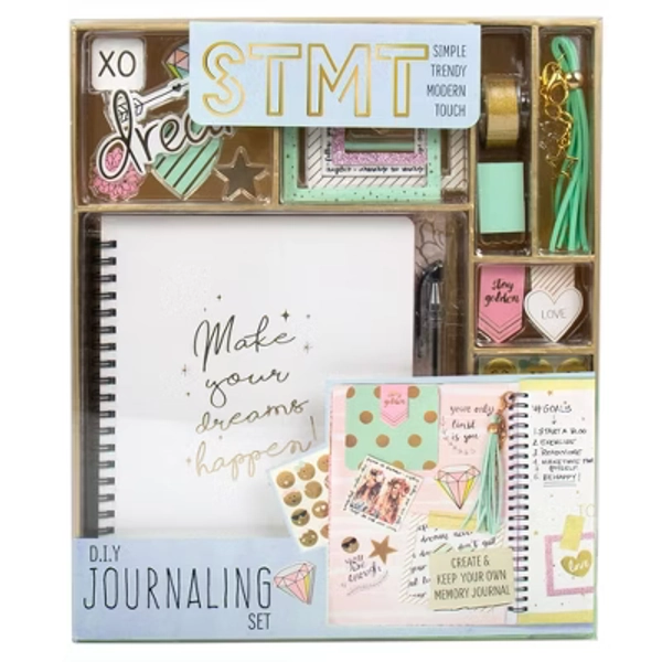 DIY Journaling Set - STMT: Craft Kit with Stickers for Girls, Art & Stationery, Ages 14+