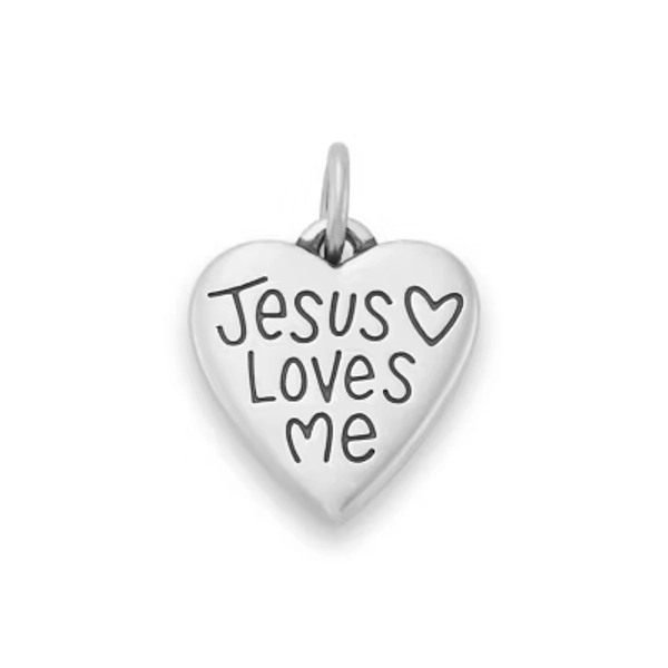 James Avery Jesus Loves Me Charm