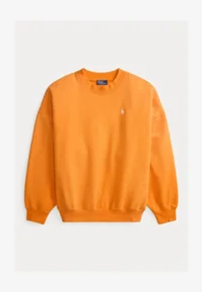 OVERSIZE BACK LOGO - Felpa - solar orange