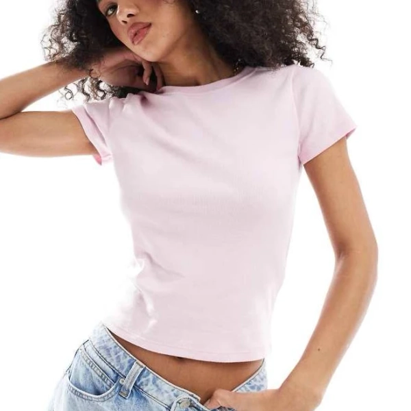 Hollister Ribbed T-Shirt