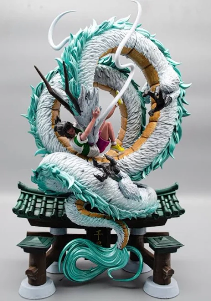 Chihiro & Haku Diorama Spirited Away Resin Statue