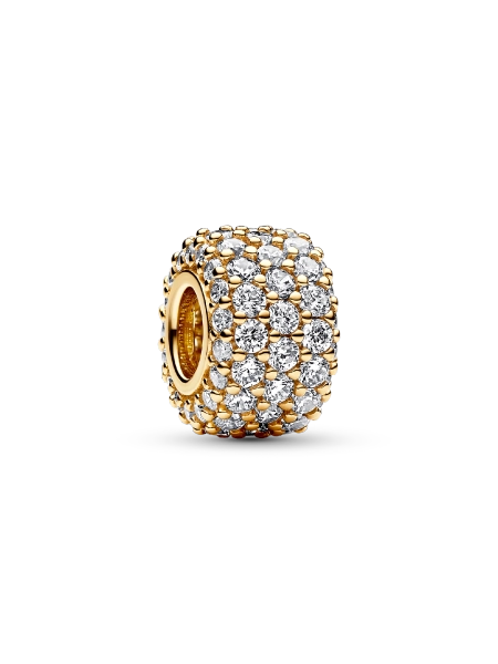 Sparkling Pavé Triple-row Charm