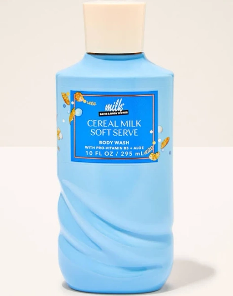 Bath & Body Works Cereal Milk Soft Serve Body Wash