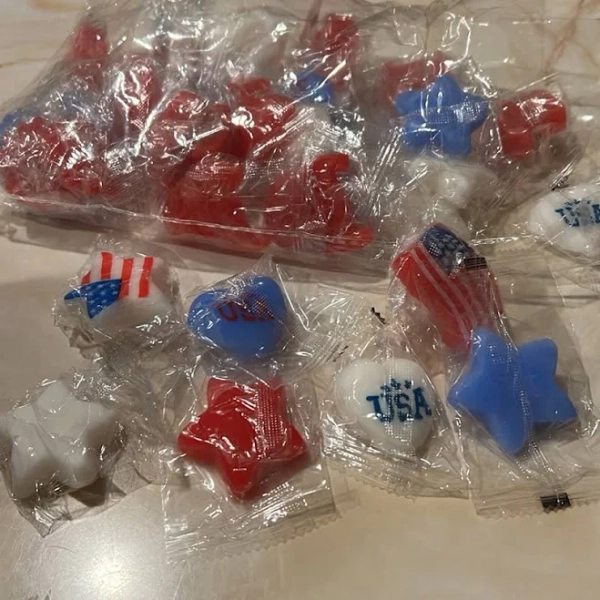 Amazon Party Supplies | Nib 36 Pcs Kawaii Squishies, Mochi Squishy Toys | Color: Blue/Red | Size: Os | Pm-83245508's Closet
