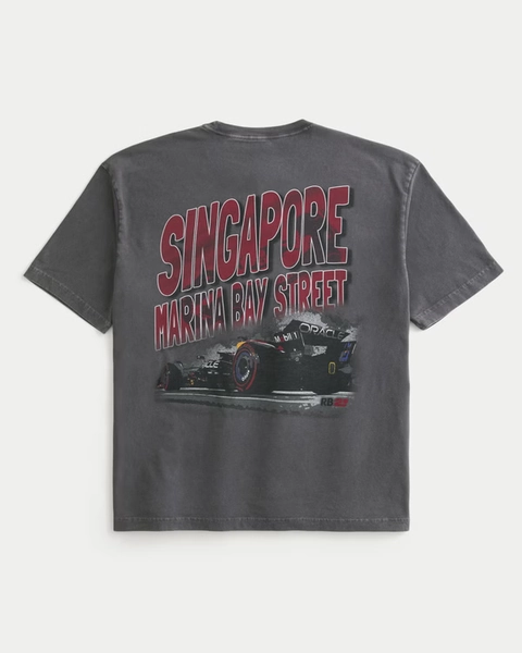 Boxy Oracle Red Bull Racing Graphic Tee