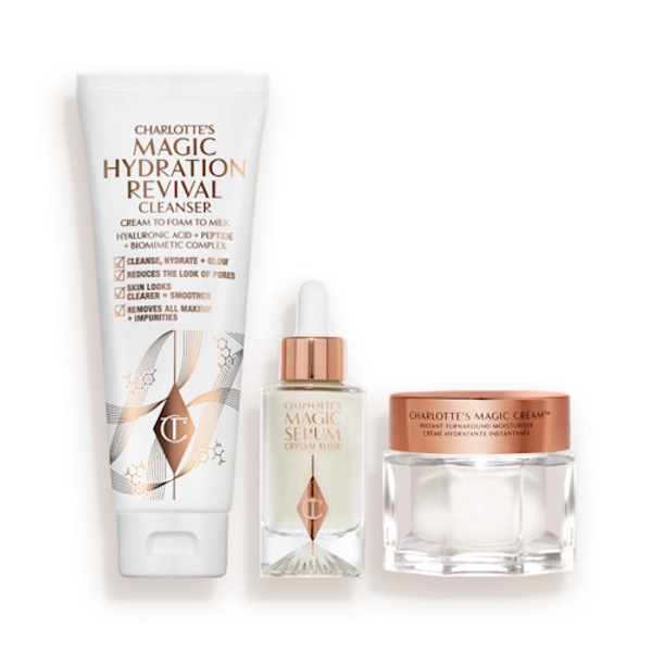 CHARLOTTE’S 3-STEP MAGIC SKIN ROUTINE - SKINCARE KIT