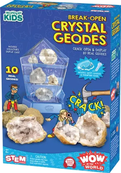 Break-Open Crystal Geodes Kit