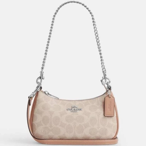 Coach Teri Mini Crossbody Bag In Signature Canvas Women's