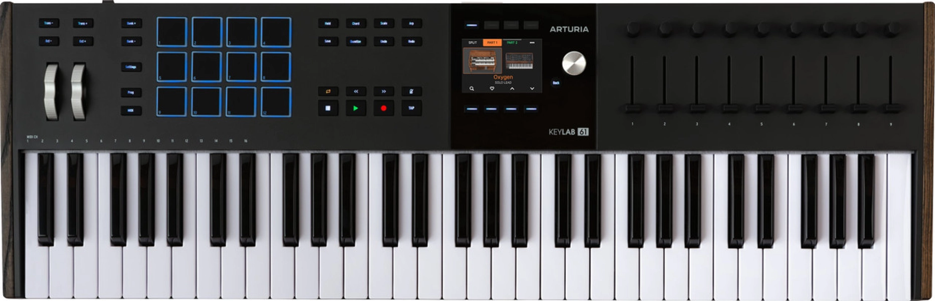 Arturia Keylab MK3 61 Black MIDI Keyboard & Controller