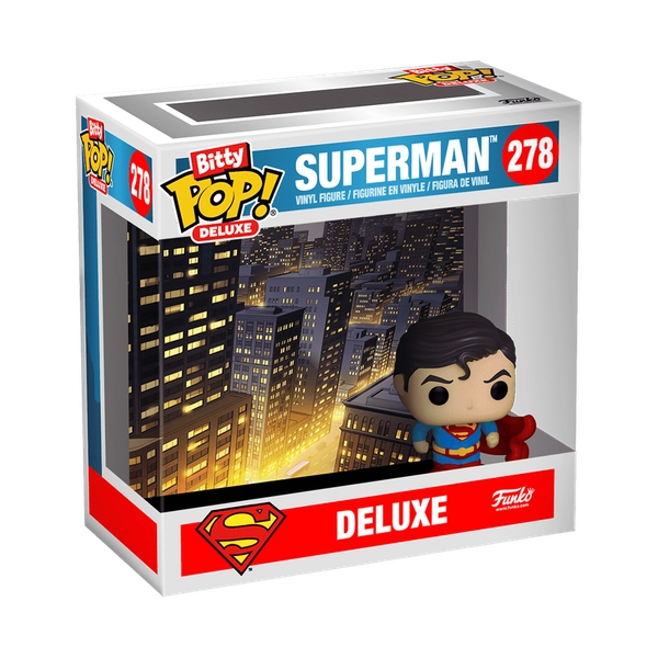 Bitty Pop! Deluxe Superman (Cityscape)