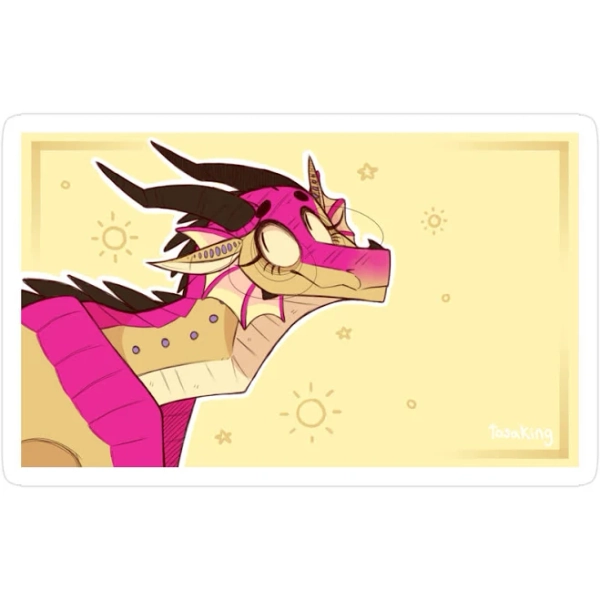Wings Of Fire - Kinkajou Wings Of Fire Sticker