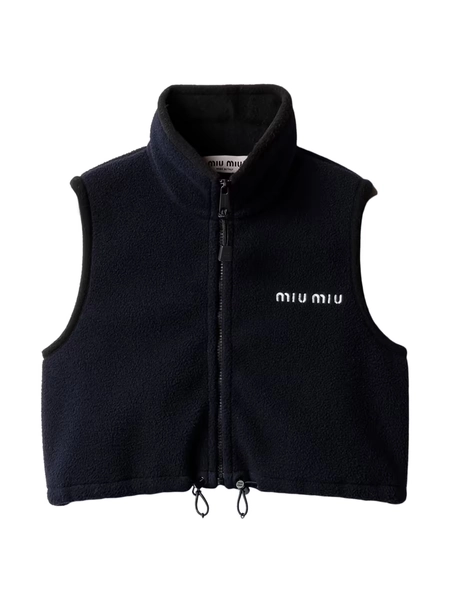 Miu Miu Fleece Top | Saks Fifth Avenue
