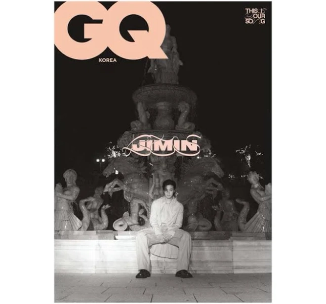 BTS Jimin Cover : Gq Korea Nov 2023 C Cover (Pink)