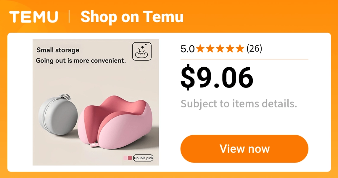   use neck pillow ergonomically designed   - Temu