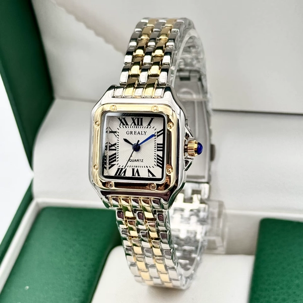 New Women Watch Light Luxury Brand Business Gold Stainless Steel Ladies Fashion Quartz Watches Female Clock Bracelet Wristwatch - AliExpress 