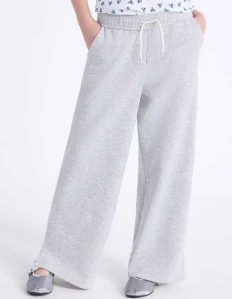 Weekend Academy Girls Rolled Waist Fleece Sweatpants