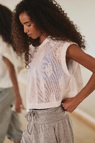 My Time Lace Tee- free people
