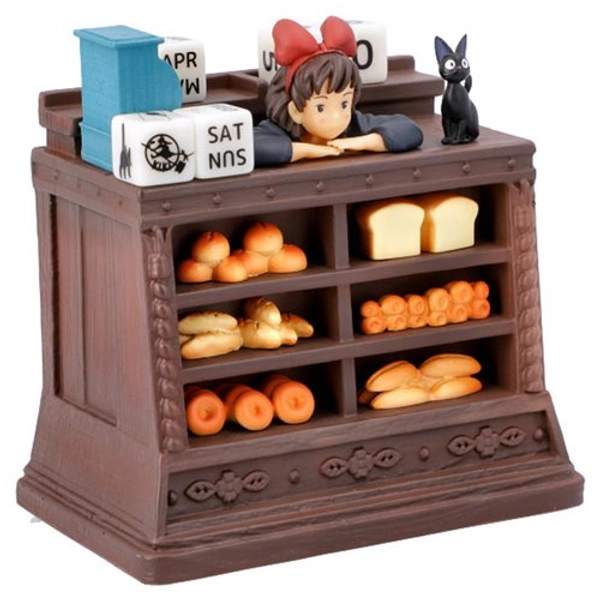 Kiki's Delivery Service Kiki Tending the Store Perpetual Calendar Statue