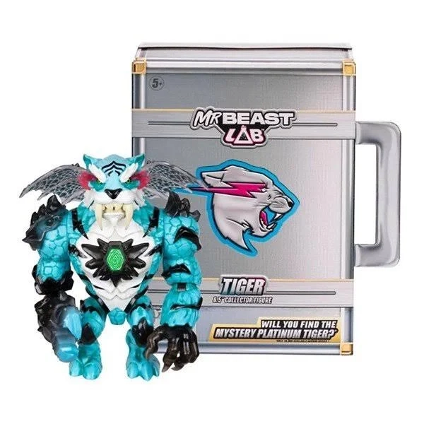 New MrBeast Lab 6.5" Collector Figure in Briefcase (Styles May Vary)