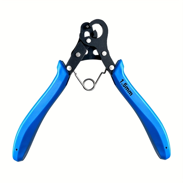 1pc 1.5mm Wire Winding Pliers - Durable Steel, Effortless Grip Handles, Ideal for 0.6mm-1.0mm Copper Wire, Efficient Wire Loop Tool for DIY Crafts & Jewelry Making, Wire Winding Tool | Ergonomic Handles | Durable Construction, Wire Winding Pliers
