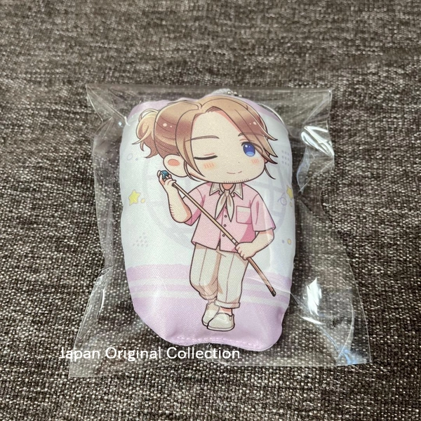 Hetalia World Stars France Cushion Keychain ROUND1 From Japan