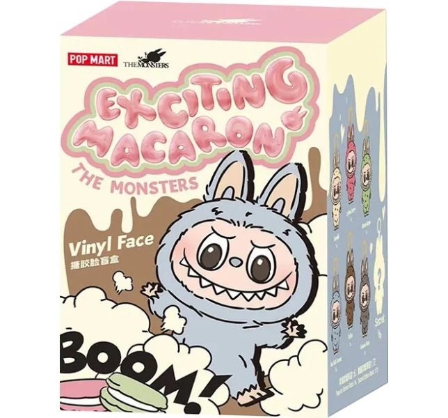Pop Mart Labubu THE MONSTERS Exciting Macaron Blind Box