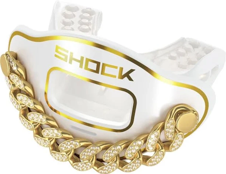 Shock Doctor Max Airflow 3D Bling Chain Mouthguard