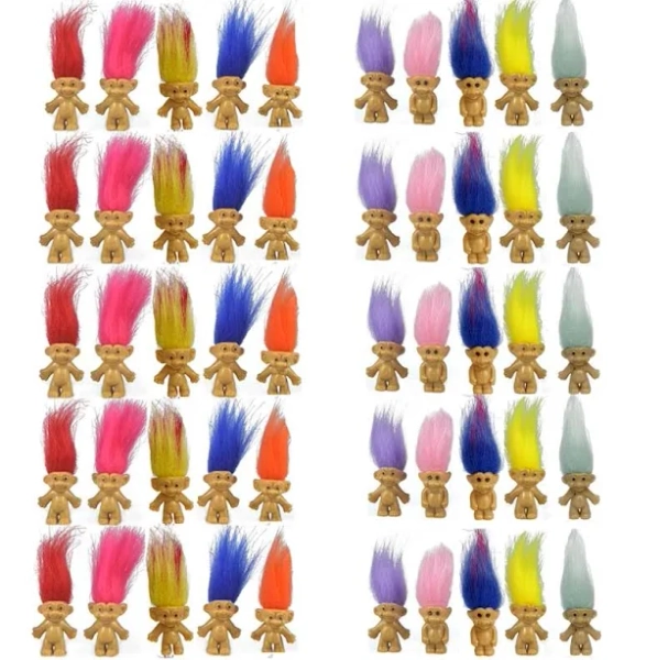Yintlilocn Mini Troll Dolls