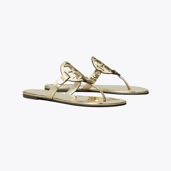 Miller Metallic Sandal: Women's Designer Sandals | Tory Burch