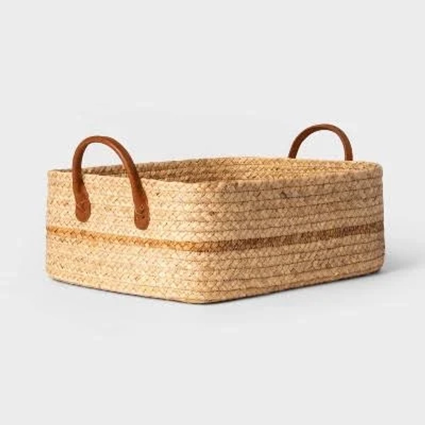 Threshold Water Hyacinth Folio Basket