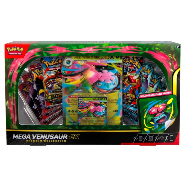 POKEMON MEGA VENUSAUR EX PREMIUM BOX - Walmart.com