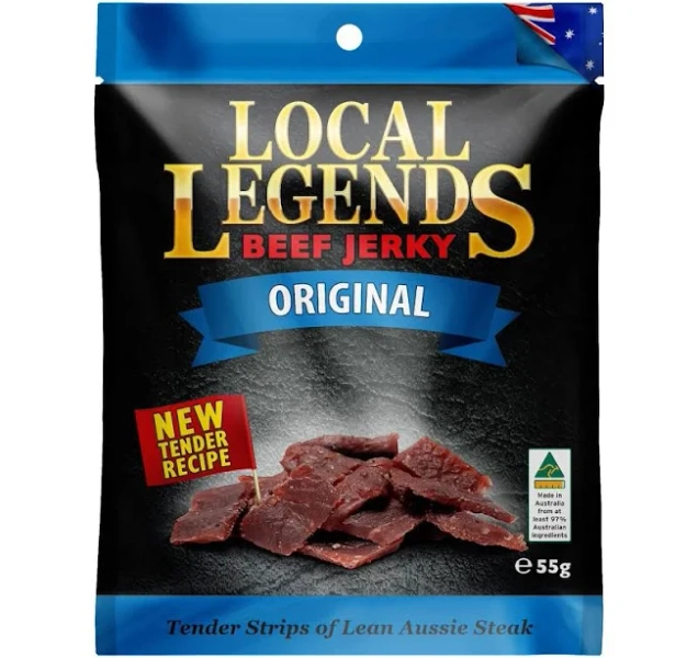 Local Legends Beef Jerky Original 55g