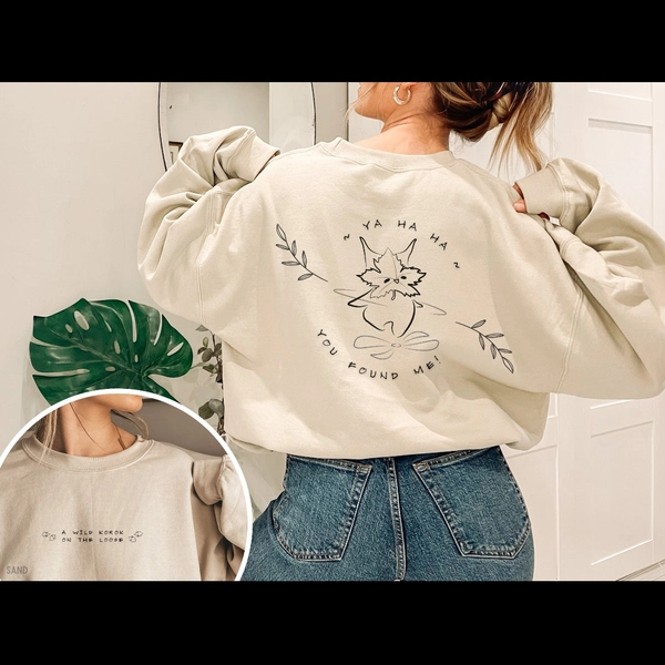 Zelda Korok Shirt, Lineart Korok Sweatshirt, The Legend Of Zelda, Hyrule Shirt, Gamer Shirt, Tears Of The Kingdom, Hylia Shirt, BOTW, Unisex