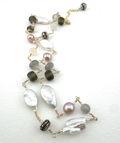 Luster White Pearl Necklace - Etsy Saudi Arabia