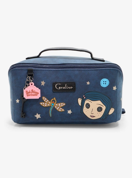 Coraline Charms & Icons Makeup Bag