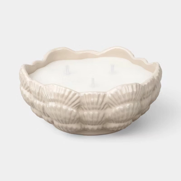 3 Wick Ceramic Citronella Outdoor Candle 30oz - Threshold™ designed with Studio McGee