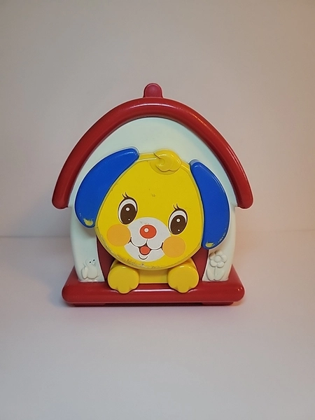 Vintage 80s Kiddecraft Happy Puppy Musical Wind-Up Toy, How Much Is That Doggie