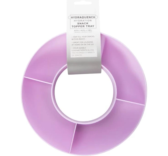 Hydraquench Hydration Snack Topper Tray 8.07In