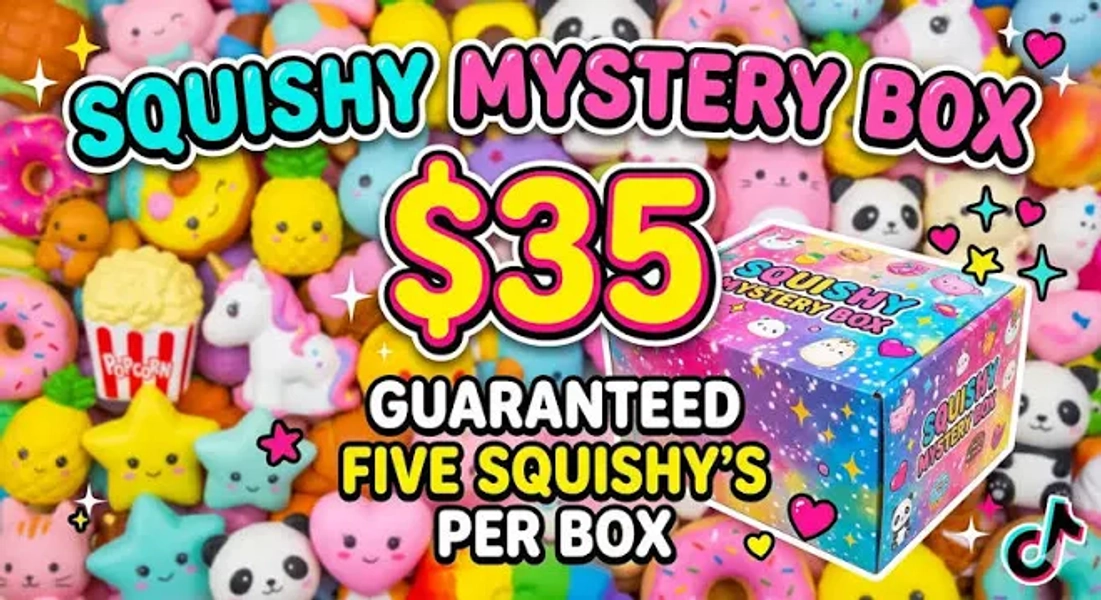 Tik Tok Craze Squishy Mystery Box