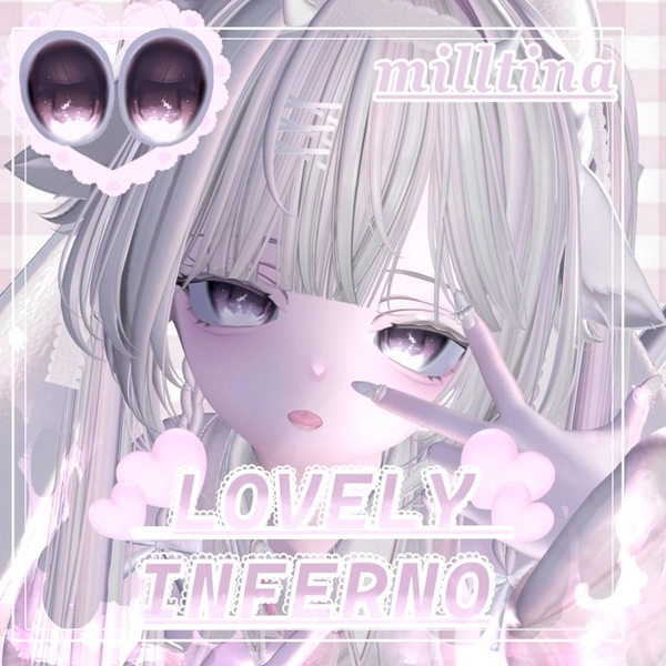 milltina専用 LOVELY INFERNO make＆eyetexture