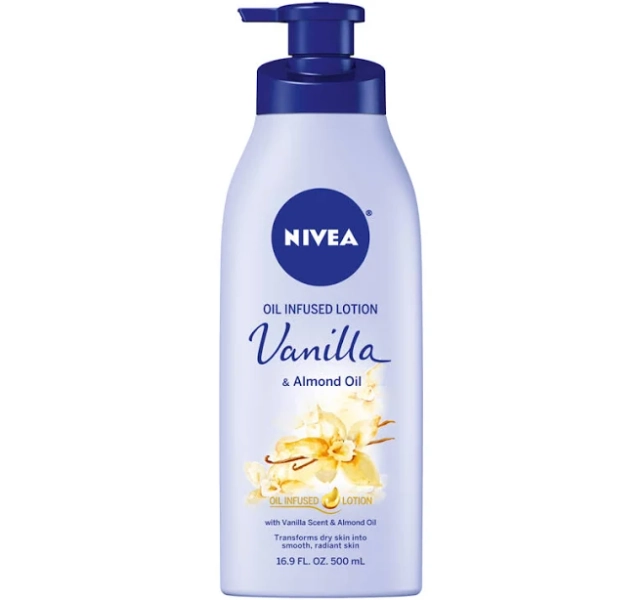 Nivea Oil Infused Body Lotion Vanilla and Almond Oil
