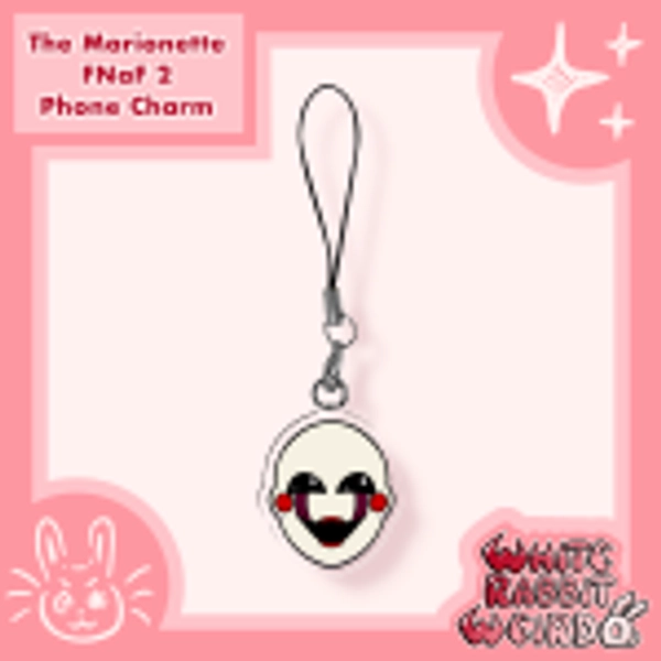 The Marionette - FNaF 2 Phone Charm by WhiteRabbitWeirdo - ACGGOODS