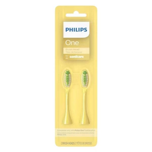 Philips One by Sonicare Replacement Electric Toothbrush Head - BH1022/02 - Mango - 2pk