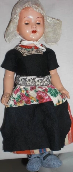 Vintage Dutch Costume Doll
