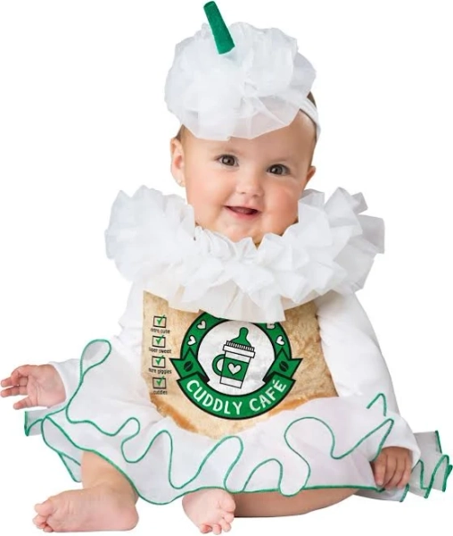 Starbucks Cuddly Cappuccino Baby Costume
