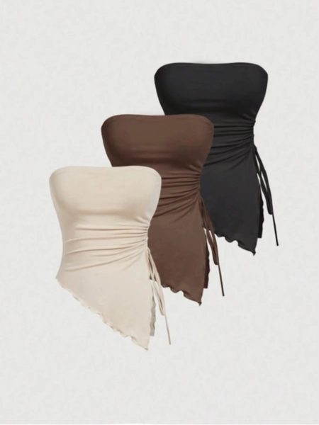 New women's 3-piece strapless top - AliExpress 200000345