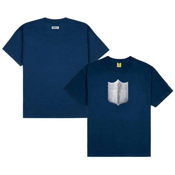 Men's GOLF WANG Blue NFL Shield T-Shirt