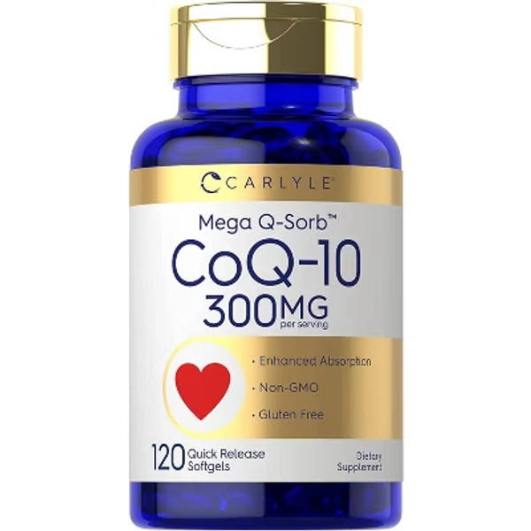 Carlyle CoQ10 300mg | 120 Softgels
